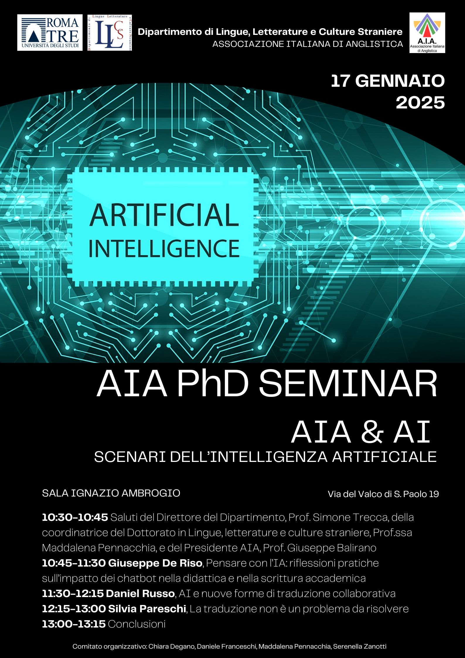 AIA PhD Seminar – AIA & AI