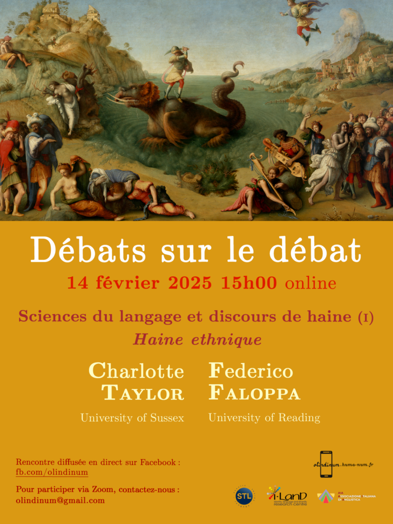 “Débats sur le débat” – Friday, February 14, 2025, at 3:00 p.m. (CET)